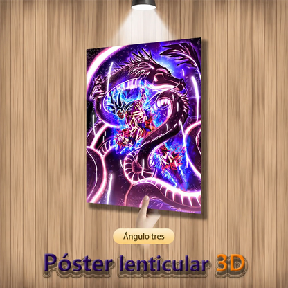 Póster Lenticular 3D de Dragon Ball