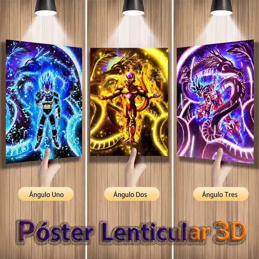 Póster Lenticular 3D de Dragon Ball